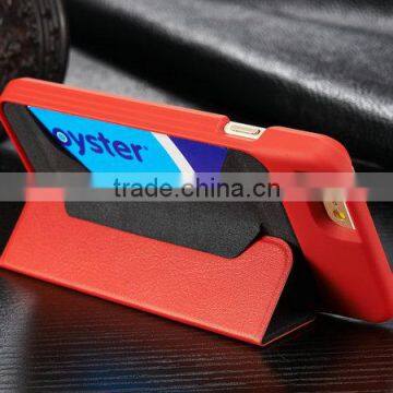 Business Leather Card Slots Matte Stand Mobile Phone Case Cover for IPhone 6 4.7inch photo-4