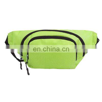 OEM Stylish Custom Logo Running Hiking Belt Green Custom Waist Bag Sports Fanny Pack photo-5