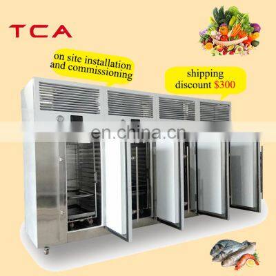 Commercial shock chiller fast freezing small blast freezer chiller for sale