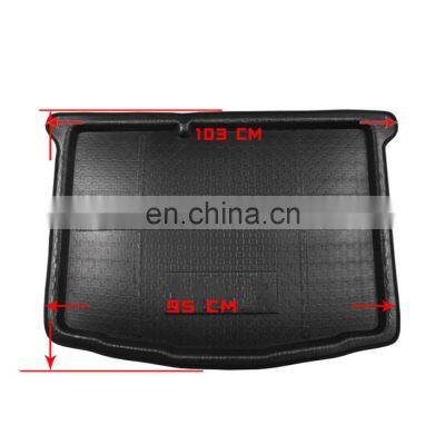 Rear Trunk Cargo Black Floor Carpet Mat Tray For Fabia 2015-2018