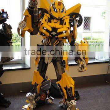 Modern Style Large Metal Abstract Sculpture , Art Sculptures for Outdoor Decoration 6 Meters High Bumblebee photo-2