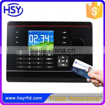 Factory Price Spanish Biometric Finger Print RFID Time Attendance Terminal with free cards