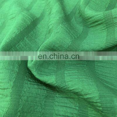 Stocklot Garment Breathable Seersucker Rayon Plain Dyed Fabric by the Yard photo-2