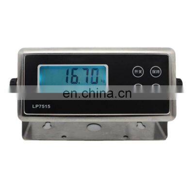 CALT Portable Load Cell LCD Display Controller indicador de peso Battery Powered Handheld Instruments Weighing Sensor LP7515