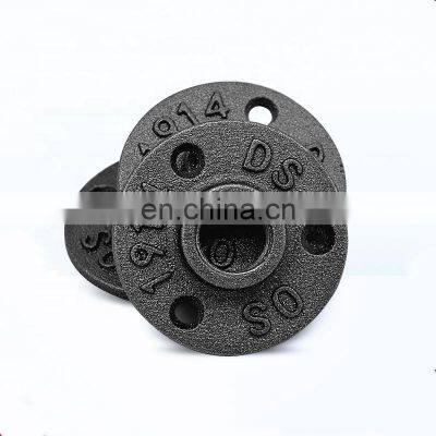 Custom Ductile Iron Floor Flange OEM Foundry Cast Grey Iron Parts photo-2