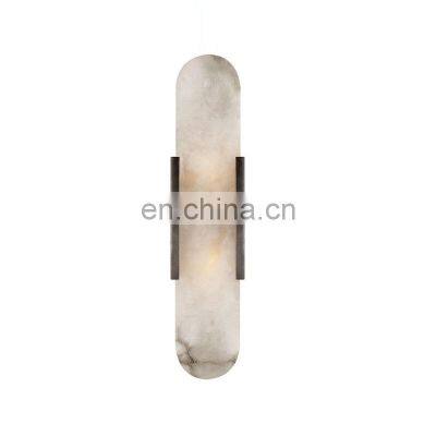 Indoor Wall Lamp Decor Marble Mounted Light For Home Hotel Led Lighting