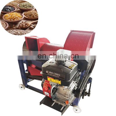 China Factory Produce High Quality Red Color Grain Peeling Machine Farm Power Automatic rice thresher