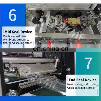 Easy To Opera Automatic Candy Horizontal Packaging Machine For Cotton Candy Packing Machine Soft Gummy Candy Packing Machine photo-5