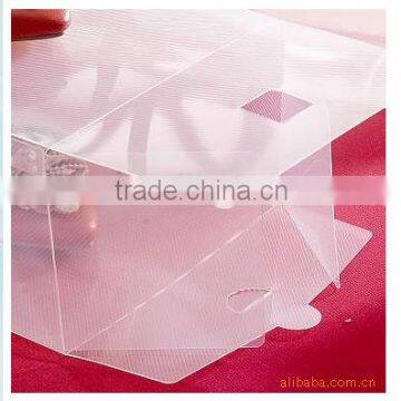 Top Quality Waterproof Clear PP Plastic Shoe Packaging Box photo-5