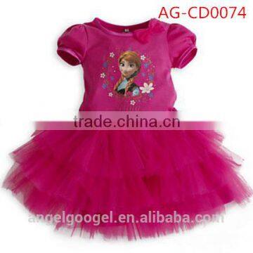 kids cotton dress AG-CD0074