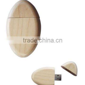 cheap price customized good usb wood necklace