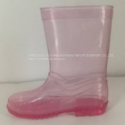 China Transparent Boot, Children Transparent Rain Boots, Kid Transparent Boots,Outdoor Transparent Rain Boots photo-4