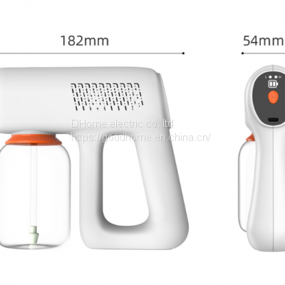 New Sterilizing Spray Gun Portable Electric Blue Light Sprayer Alcohol Atomizer Handheld Sterilizing Gun(Wechat:13510231336)