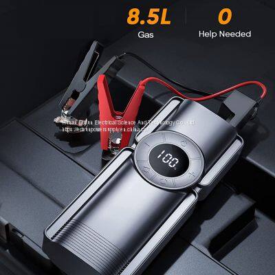 EDSUN Multifunctional Automobile Emergency Jump Starter Mobile Power Supply With Air Pump and Light photo-4