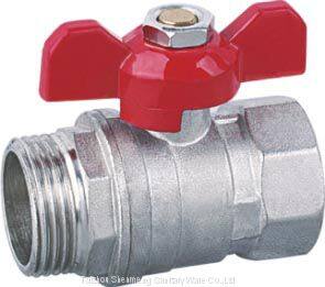 Forged Threaded Reduce Bore Nickel Plated Ball Valves photo-3