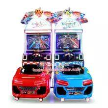 Guangdong Zhongshan Tai Le Play Children Indoor Coin-operated Self-service Play Equipment Racing Machine Speeding Multi-person On-line Play Equipment photo-3