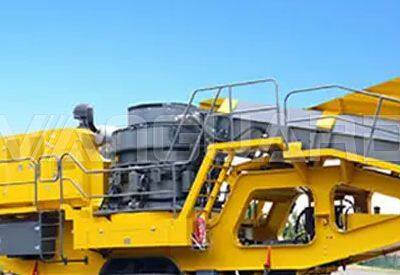 Portable Cone Crusher Aggregate Stone Rock Lime Crushing Plant Price