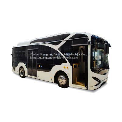 8.5m 23+1 Seats Pure Electric Automatic Luxury City Bus New Design Electric Bus