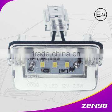 New Lowest factory price 2835SMD 3leds XSARA Led License Plate