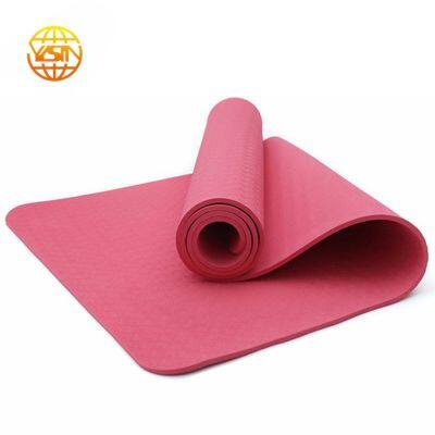 High Quality Factory Supply Tpe 6mm Yoga Mat High Density photo-3