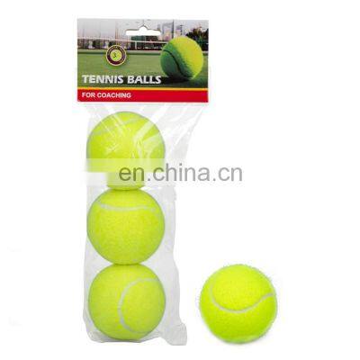 Top quality ITF Durable 2.5 inches Pressurized Training Tennis Rubber Ball