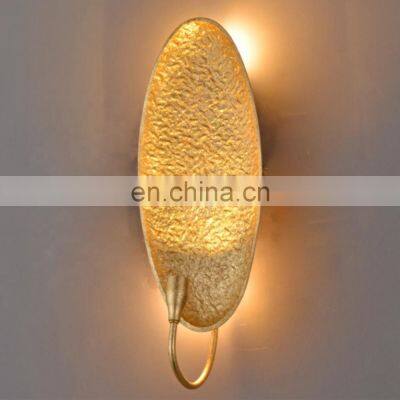 Indoor luxury home modern led wall lamp corridor bedroom bedside aluminium wall light