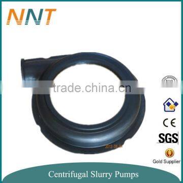 NH centrifugal slurry pump rubber cover plate liner