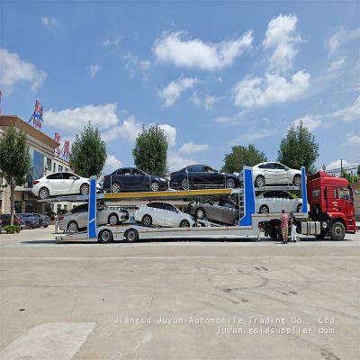 Export semi-trailer galvanized semi-trailer Russian sedan