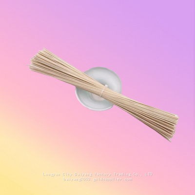 Incense Stick Raw Material 1.3 mm 20 cm Length Bamboo Religious OEM Indian Incense Customized Logo Color Brown Round Shape