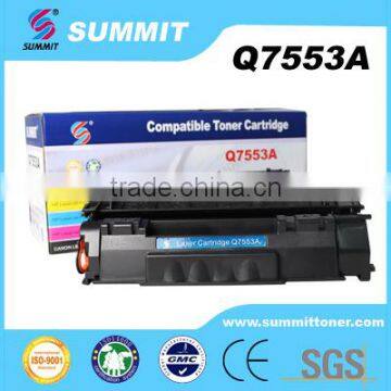 Summit Compatible Laser Black toner cartridge for Q7553A