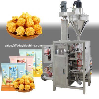 Puffcorn Snack Stick Bag Collar Type Pouch Vertical Packing Machine