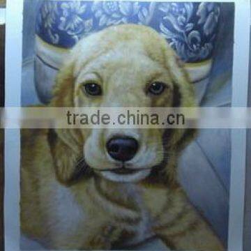 pet oil painting from photo