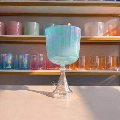 Wholesale Premium Alchemy Chalice Singing Bowl Strong and Long Sound Crystal Singing Grail for Sound Healing Meditation photo-4