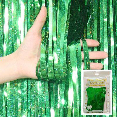 Wholesale Glitter Foil Curtains - Pink/Gold Sparkle Backdrops, Bachelorette Party Curtains photo-5