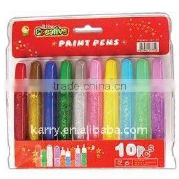 School stationery supplies glitter glue for kids