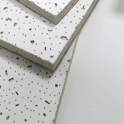 Sound Proof Ceiling Panel Mineral Fiber Ceiling Tiles photo-4
