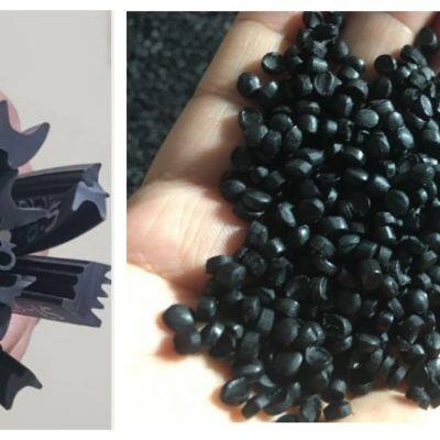 Aluminum Door and Window PVC Seal Strip Raw Materials PVC Granules Compounds photo-2