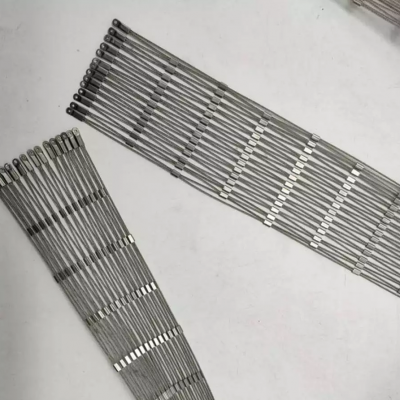 Flexible Ferrule Type 304 316 Stainless Steel Wire Rope Mesh Bird Aviary Zoo Net For Zoo Protecting