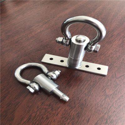 M10 Stainless Steel 304/316 Wind-Resistant Pin, Wind-Resistant Fixing Pin, Bolt Seat, and Curtain Wall BMU Safety Buckle Accessories