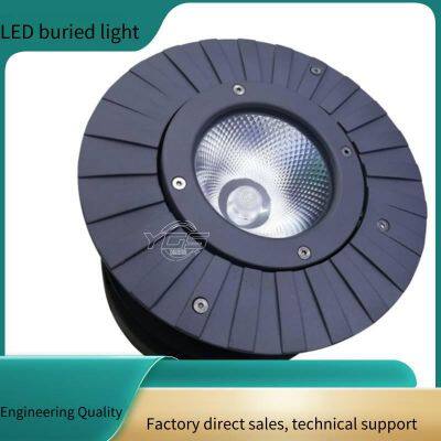 Led Outdoor High-power In-ground Lights With Adjustable Angle and Telescopic Function, Cob 10w, Single Color Constant Light, Dmx512 Full-color With Control photo-5