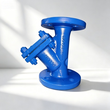 ASME B16.34 Compliant Cast Steel Y-Strainer for Offshore Platforms