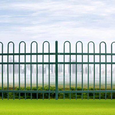 Outdoor Villa Perimeter Fence System - Interlocking Steel Panels With Weatherproof Coating photo-5