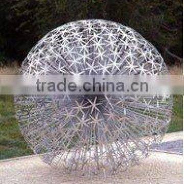 2016 New High Quality statue Stainless Steel Ball Sculpture