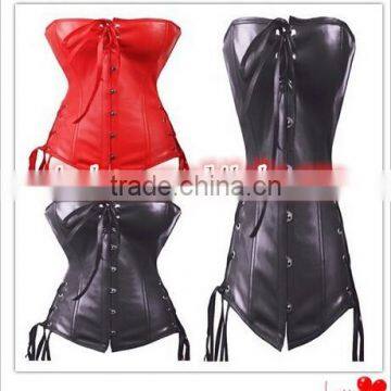 Leather open hot sex women photo leather corset