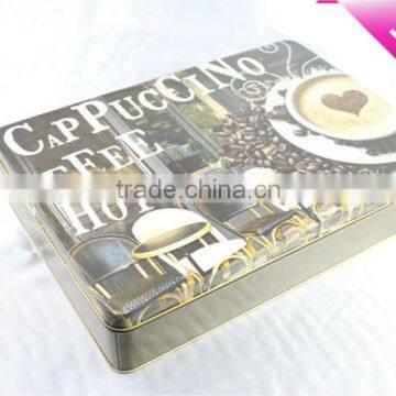 Coffee Tin Box Square Tin Box photo-2