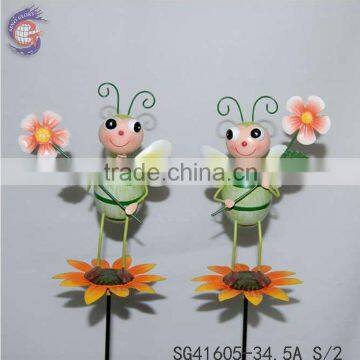 Garden Decorations of Metal Dragonfly Stakes With Different Style photo-5