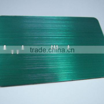 Green PVD Color Stainless Steel Sheets (304)