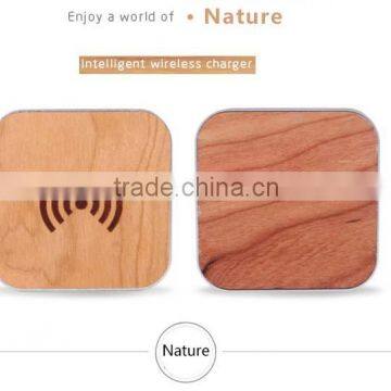 Single Charging Wooden Wireless Transmitter /qi Wireless Charger photo-5
