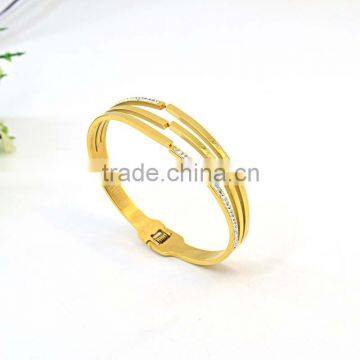 New Products 2016 Specail Design Gold Color Luxury Bracelet for Women photo-2
