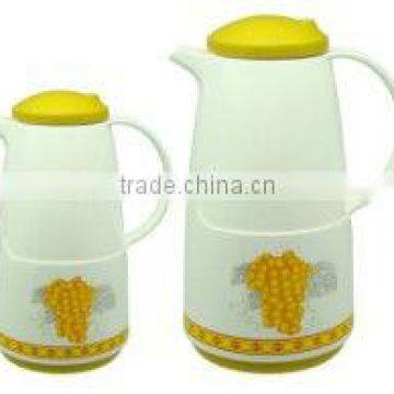 0.5L+1.0L Plastic Thermos Vacuum FLask Set